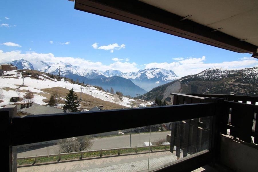 Vakantie in de bergen Studio bergnis 4 personen (305) - Résidence l'Ours Blanc - Alpe d'Huez - Balkon