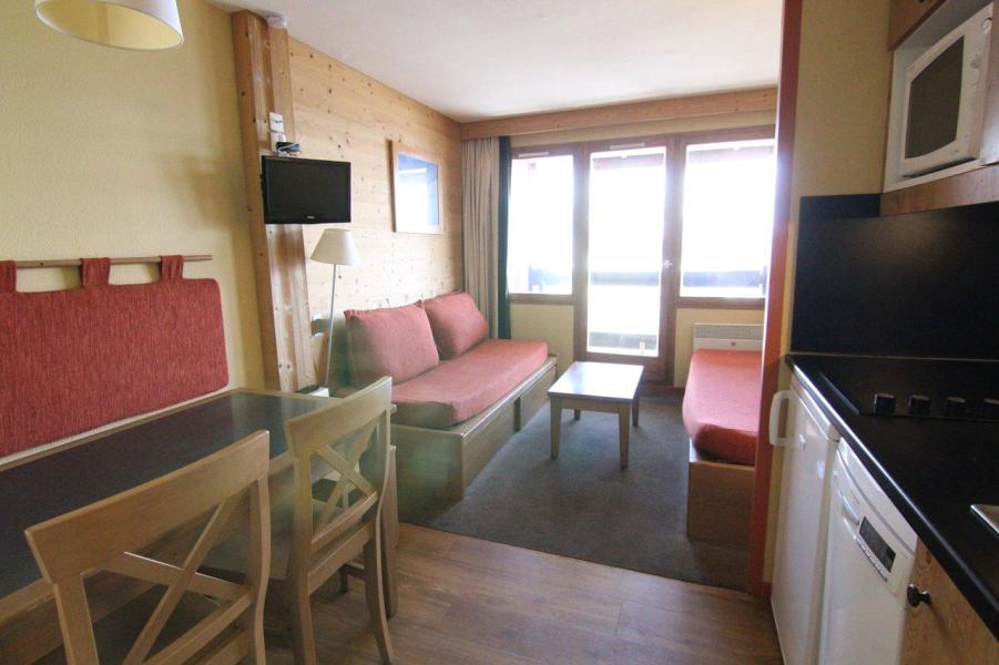 Vakantie in de bergen Studio bergnis 4 personen (305) - Résidence l'Ours Blanc - Alpe d'Huez - Woonkamer