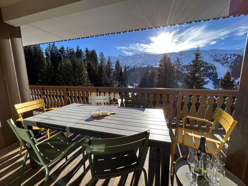 Vacances en montagne Appartement 5 pièces 8 personnes (6) - Résidence l'Ours Brun - Méribel - Balcon