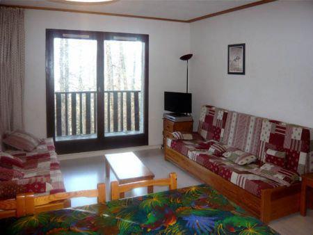 Holiday in mountain resort 2 room duplex apartment 8 people (251) - Résidence l'Oustal - Les Orres - Living room