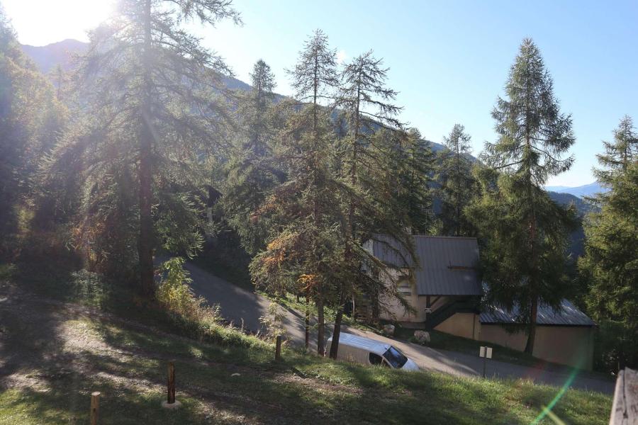 Vacances en montagne Studio coin montagne 4 personnes (257) - Résidence l'Oustal - Les Orres - Balcon