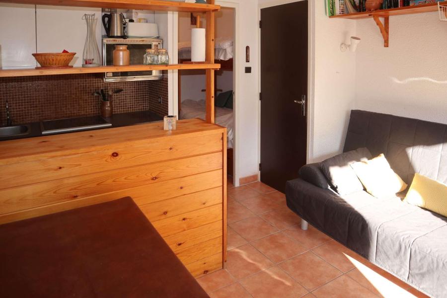 Vacances en montagne Studio coin montagne 4 personnes (257) - Résidence l'Oustal - Les Orres - Séjour