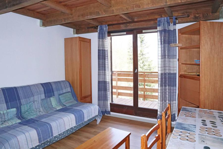 Urlaub in den Bergen Studio Schlafnische 4 Personen (252) - Résidence l'Oustal - Les Orres - Wohnzimmer