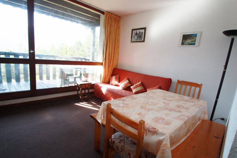 Vakantie in de bergen Appartement 2 kamers 4 personen (201) - Résidence la Bérangère I - Pra Loup - Woonkamer