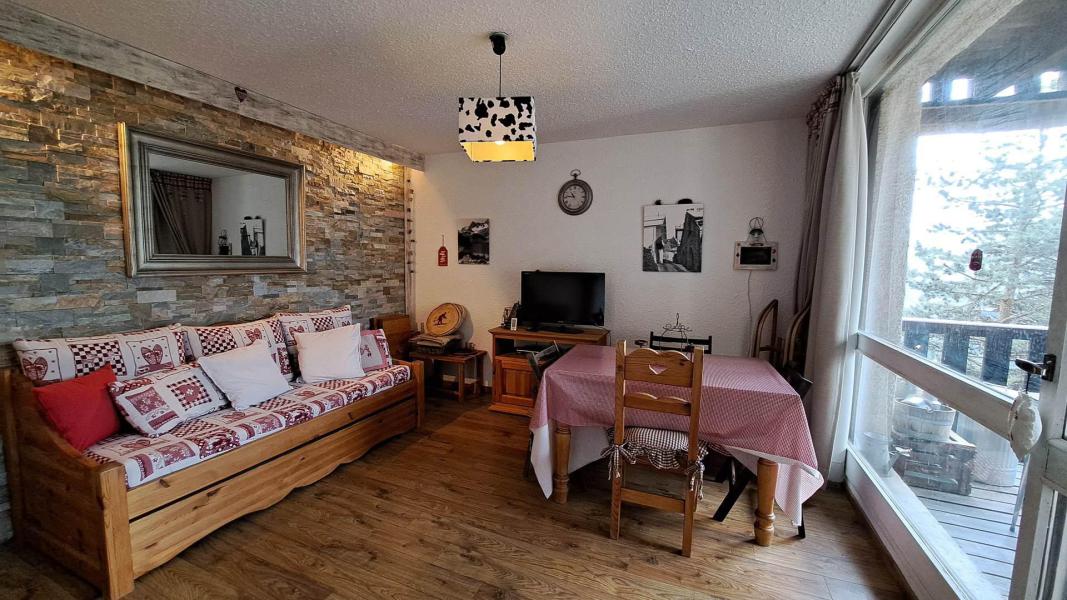 Wakacje w górach Studio z alkową 4 osoby (206) - Résidence la Bérangère II - Pra Loup - Pokój gościnny