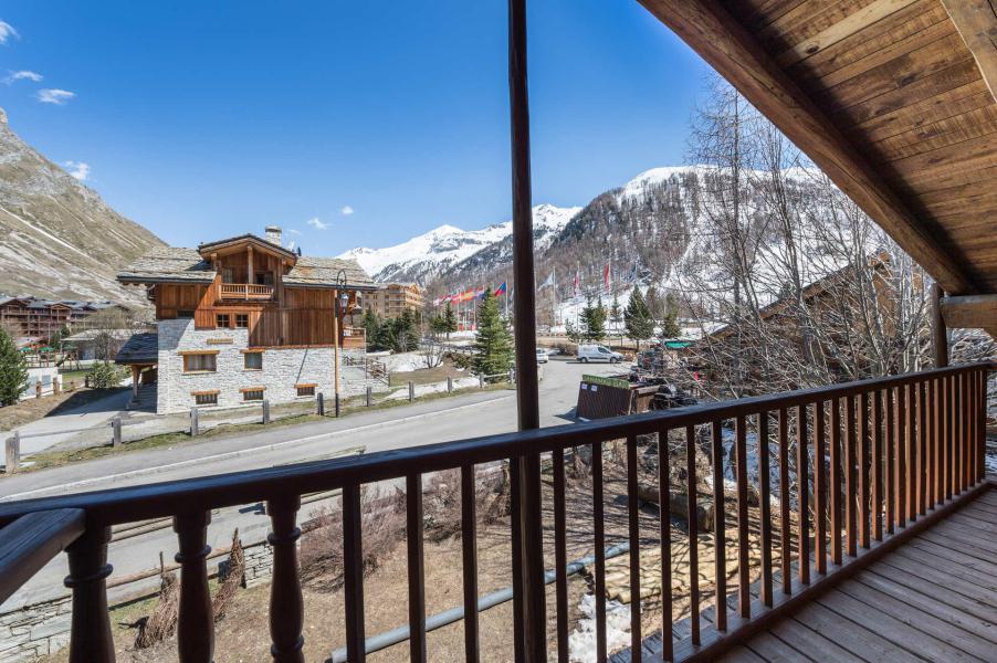 Urlaub in den Bergen 3-Zimmer-Appartment für 5 Personen (4) - Résidence la Bergerie - Val d'Isère - Balkon