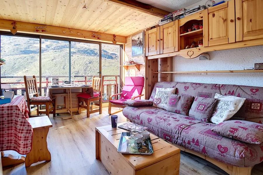 Urlaub in den Bergen 2-Zimmer-Appartment für 4 Personen (40) - Résidence la Biellaz - Les Menuires - Wohnzimmer