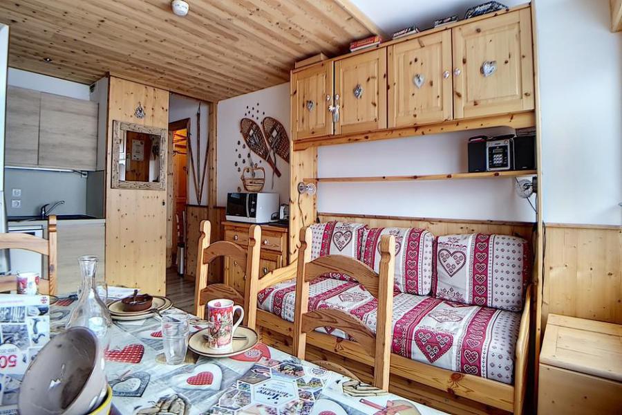 Urlaub in den Bergen 3-Zimmer-Appartment für 8 Personen (4344) - Résidence la Biellaz - Les Menuires - Wohnzimmer