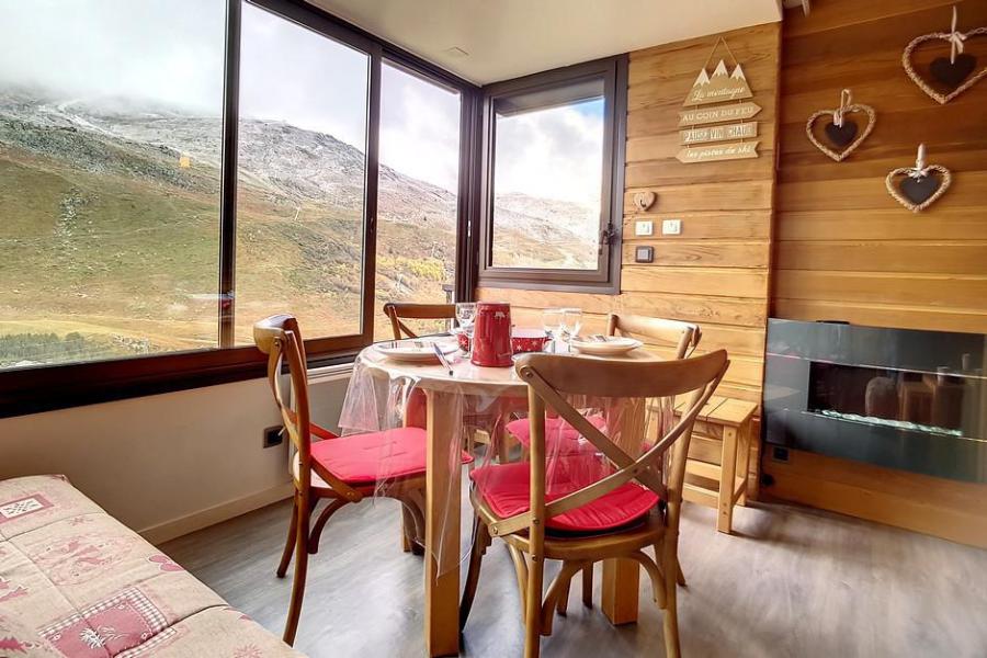 Vacances en montagne Studio coin montagne 4 personnes (54) - Résidence la Biellaz - Les Menuires - Séjour