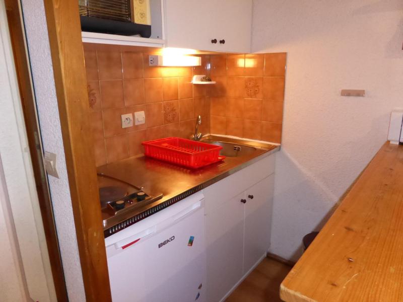 Vacances en montagne Studio cabine 4 personnes (B66) - Résidence la Borgia - Les Contamines-Montjoie - Kitchenette