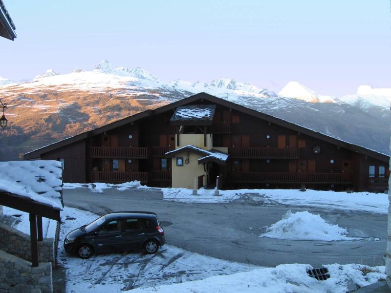 Vacances en montagne Studio 2 personnes (001) - Résidence la Boussole - Montchavin La Plagne - Terrasse