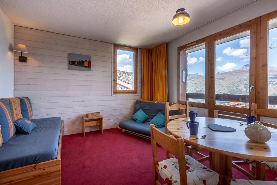 Vakantie in de bergen Studio cabine 3 personen (018) - Résidence la Boussole - Montchavin La Plagne - Woonkamer