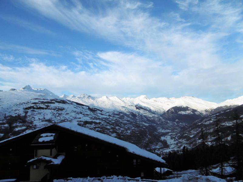 Vacances en montagne Studio cabine 3 personnes (018) - Résidence la Boussole - Montchavin La Plagne - Balcon