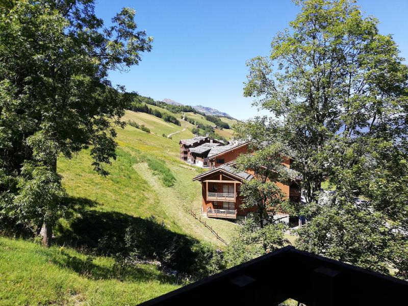 Vacances en montagne Studio 4 personnes (24) - Résidence la Cachette - Valmorel - Terrasse