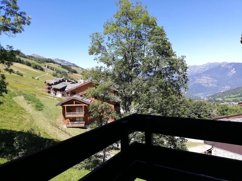 Vacances en montagne Studio 4 personnes (24) - Résidence la Cachette - Valmorel - Terrasse