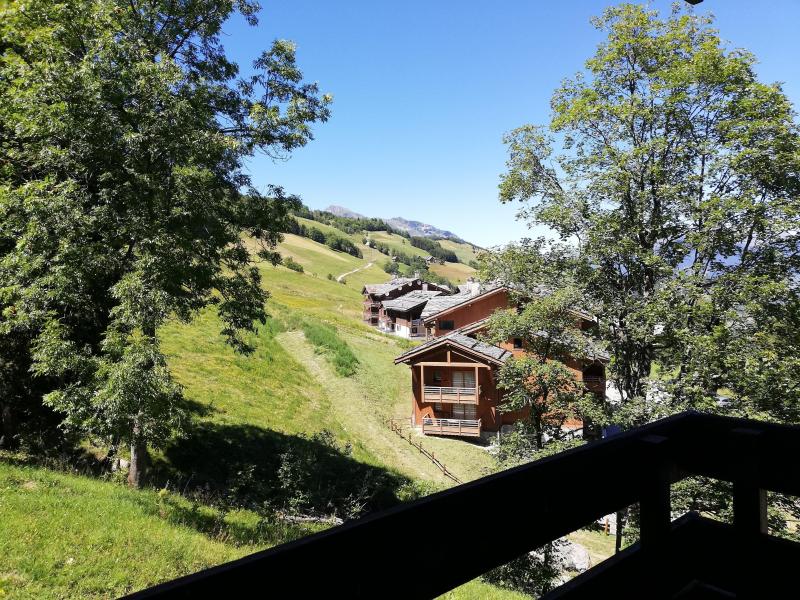 Vacances en montagne Studio 4 personnes (24) - Résidence la Cachette - Valmorel - Terrasse