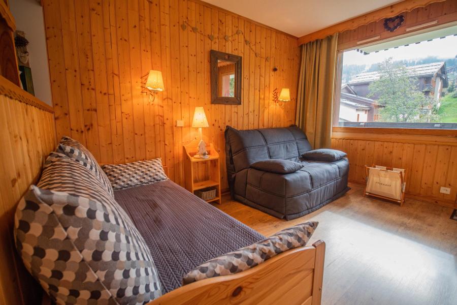 Vakantie in de bergen Studio 2 personen (051) - Résidence la Camarine - Valmorel - Woonkamer