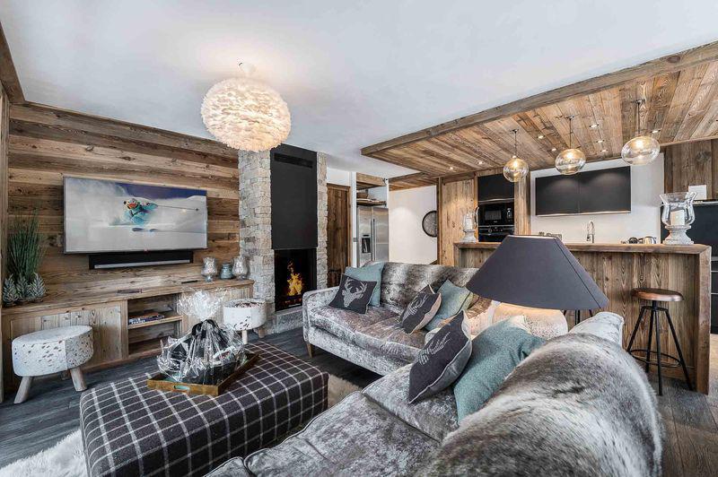 Wakacje w górach Apartament duplex 5 pokojowy 10 osób (2) - Résidence la Canadienne - Val d'Isère - Pokój gościnny