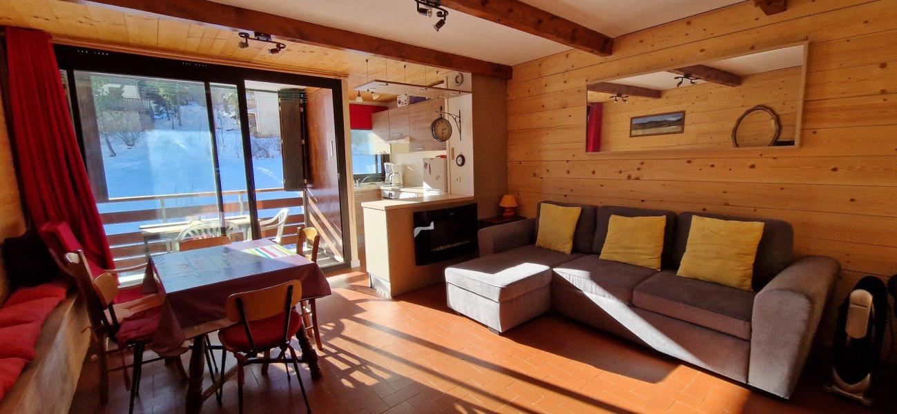 Vacanze in montagna Appartamento 2 stanze con alcova per 6 persone (455) - Résidence la Cbu - Sauze - Super Sauze - Soggiorno