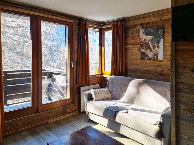 Vacances en montagne Studio coin montagne 4 personnes (454) - Résidence la Chamoisière - Les Orres - Séjour