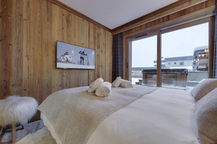 Urlaub in den Bergen 3-Zimmer-Appartment für 8 Personen (2) - Résidence la Charpenterie - La Rosière - Schlafzimmer