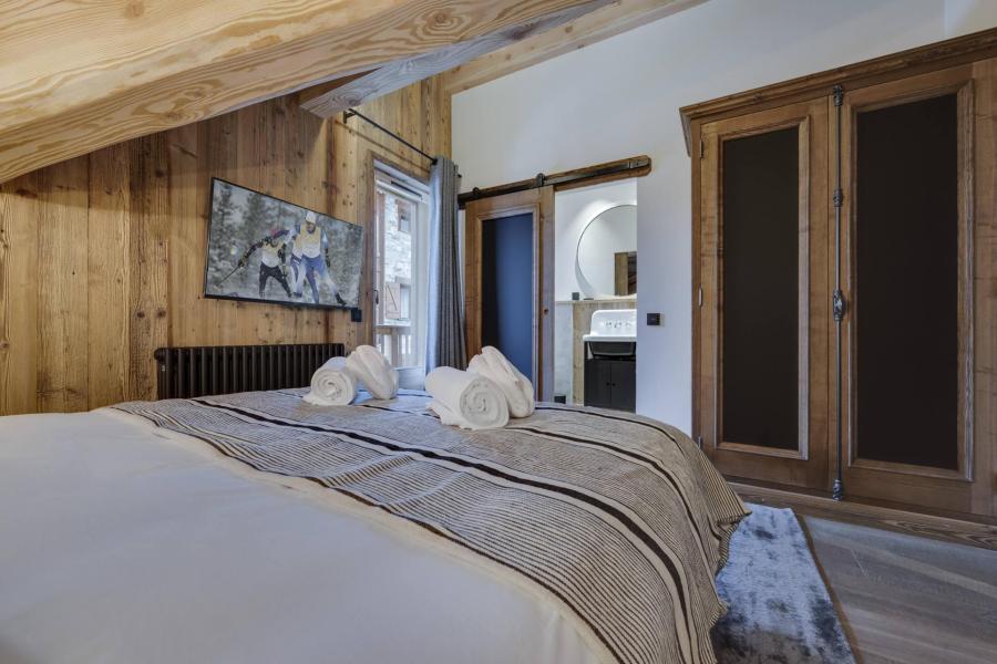 Vacanze in montagna Appartamento 4 stanze con mezzanino per 6 persone (302) - Résidence la Charpenterie - La Rosière - Camera