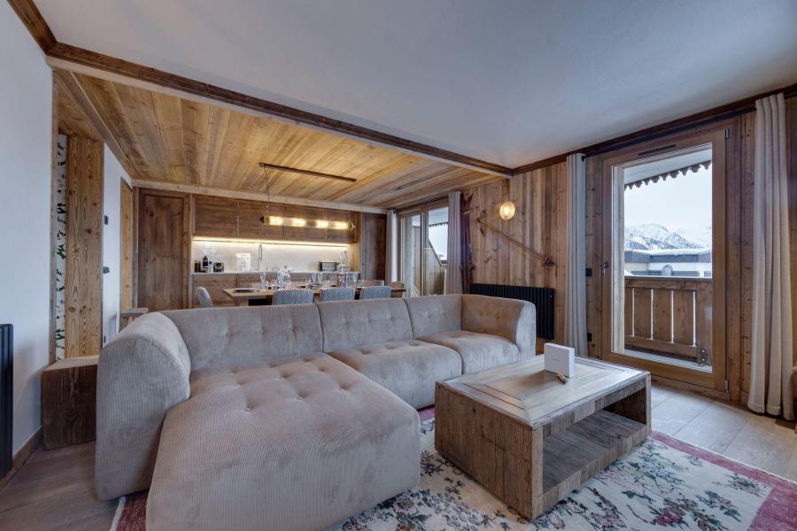 Vacances en montagne Appartement 4 pièces 8 personnes (102) - Résidence la Charpenterie - La Rosière - Séjour