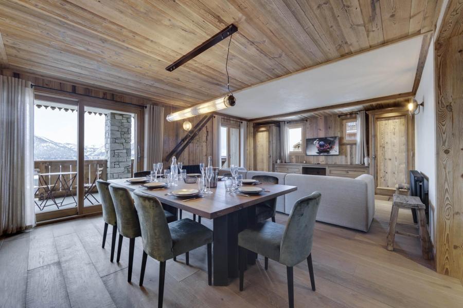 Vacances en montagne Appartement 4 pièces 8 personnes (202) - Résidence la Charpenterie - La Rosière - Coin repas