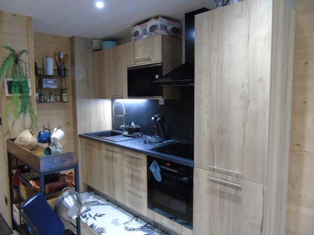 Vacaciones en montaña Apartamento 3 piezas cabina para 6 personas (40) - Résidence la Chaviere - Valfréjus - Kitchenette