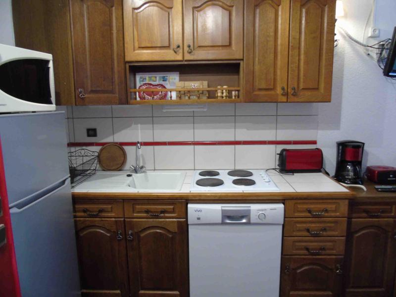 Vacaciones en montaña Apartamento cabina para 4 personas (12) - Résidence la Chaviere - Valfréjus - Kitchenette