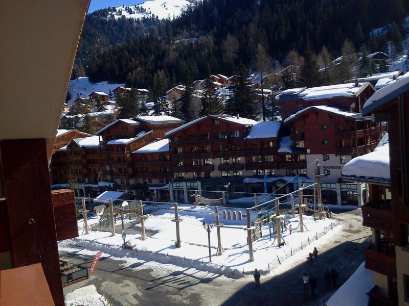 Urlaub in den Bergen Studio Schlafnische 4 Personen (47) - Résidence la Chaviere - Valfréjus - Balkon