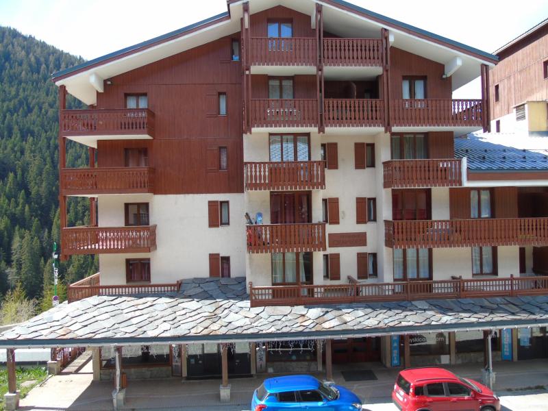 Holiday in mountain resort Studio sleeping corner 4 people (47) - Résidence la Chaviere - Valfréjus - Balcony