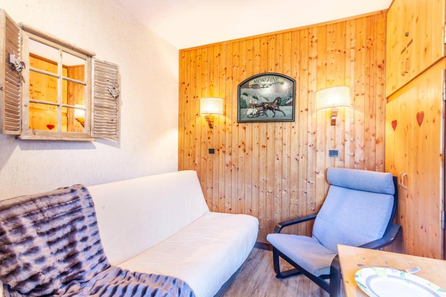 Vakantie in de bergen Studio bergnis 4 personen (25) - Résidence la Chicane - Morzine - Woonkamer