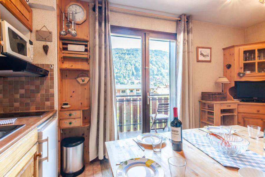 Urlaub in den Bergen Studio Schlafnische 4 Personen (25) - Résidence la Chicane - Morzine - Wohnzimmer