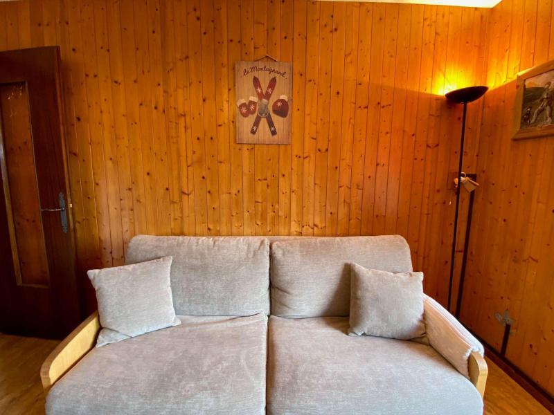 Vakantie in de bergen Studio bergnis 4 personen (02) - Résidence la Clairière - Le Grand Bornand - Sofa