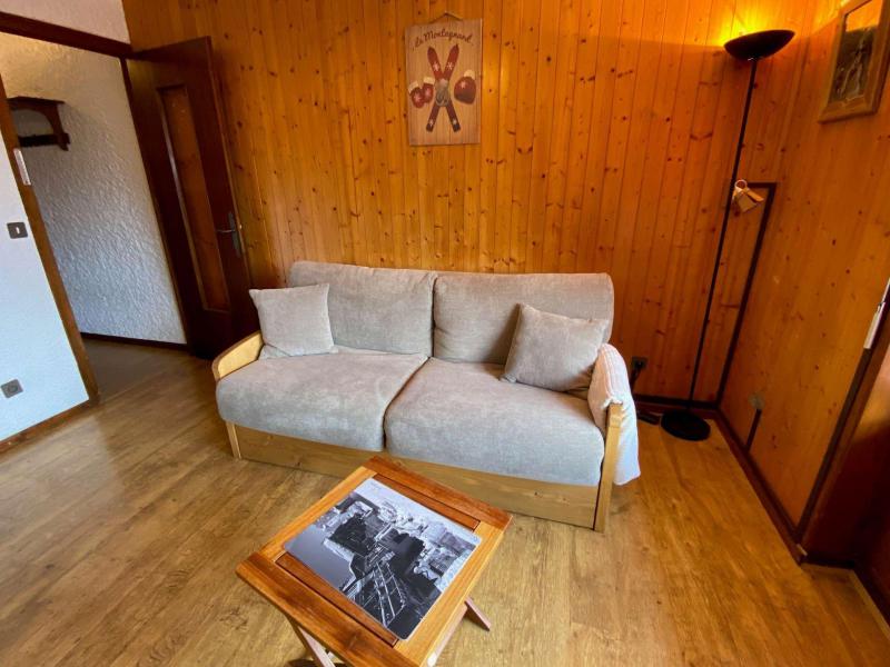 Vakantie in de bergen Studio bergnis 4 personen (02) - Résidence la Clairière - Le Grand Bornand - Woonkamer