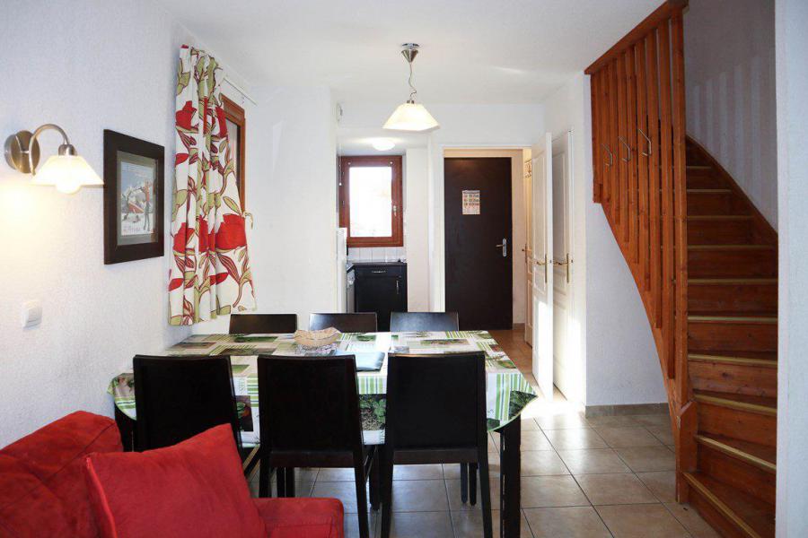 Holiday in mountain resort 3 room duplex apartment 6 people (1016) - Résidence la Combe d'Or - Les Orres - Living room