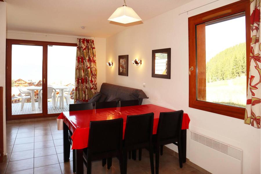 Holiday in mountain resort 3 room duplex apartment 6 people (1030) - Résidence la Combe d'Or - Les Orres - Living room