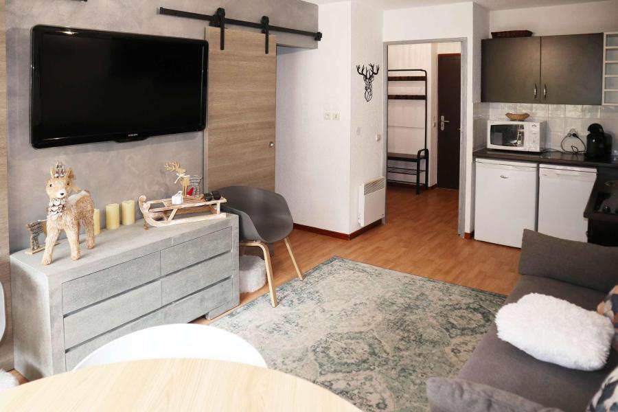 Vakantie in de bergen Appartement 1 kamers 6 personen (1052) - Résidence la Combe d'Or - Les Orres - Woonkamer