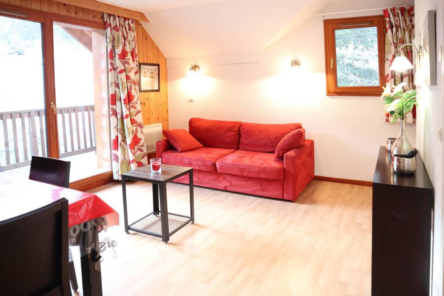 Vakantie in de bergen Appartement 2 kamers 4 personen (1024) - Résidence la Combe d'Or - Les Orres - Woonkamer