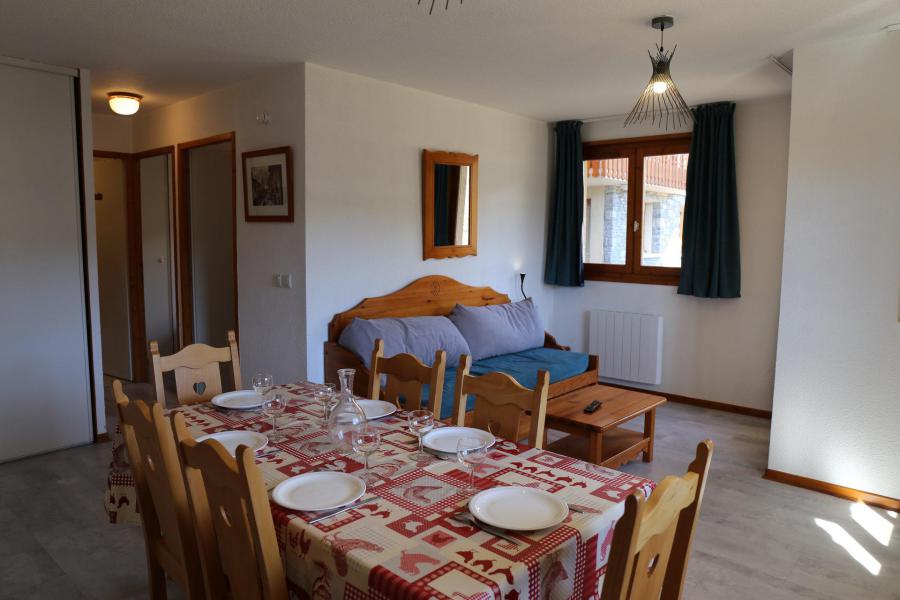 Urlaub in den Bergen 3-Zimmer-Appartment für 6 Personen (407) - Résidence la Combe III - Aussois - Wohnzimmer