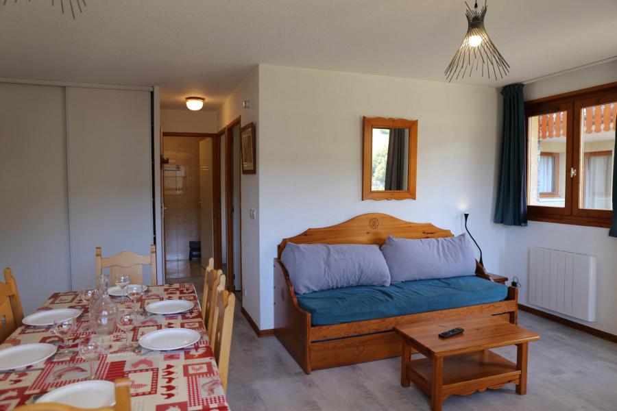 Vakantie in de bergen Appartement 3 kamers 6 personen (407) - Résidence la Combe III - Aussois - Woonkamer