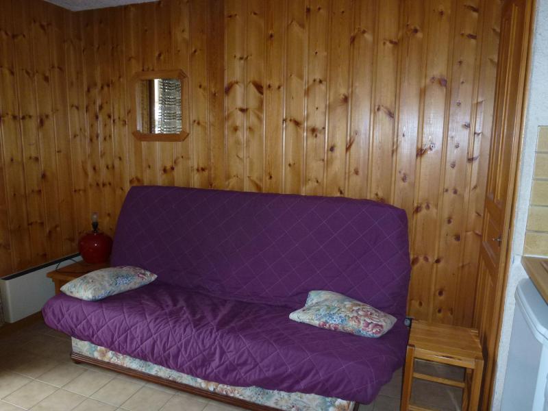 Vakantie in de bergen Appartement 2 kamers 6 personen (003) - Résidence la Coupe de Cristal - Saint Gervais - Woonkamer