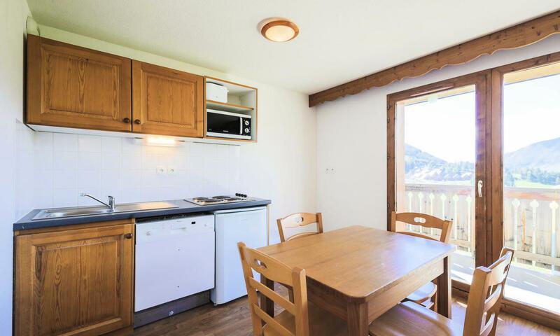 Аренда на лыжном курорте Апартаменты 2 комнат 4 чел. (Confort 30m²-1) - Résidence la Crête du Berger - Maeva Home - La Joue du Loup - летом под открытым небом