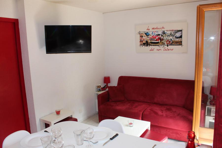 Holiday in mountain resort Studio cabin 4 people (217) - Résidence la Croix du Sud - Valloire - Living room