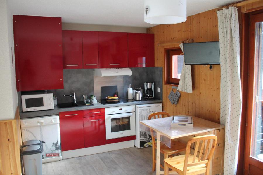 Vakantie in de bergen Studio cabine 4 personen (212) - Résidence la Croix du Sud - Valloire - Keukenblok