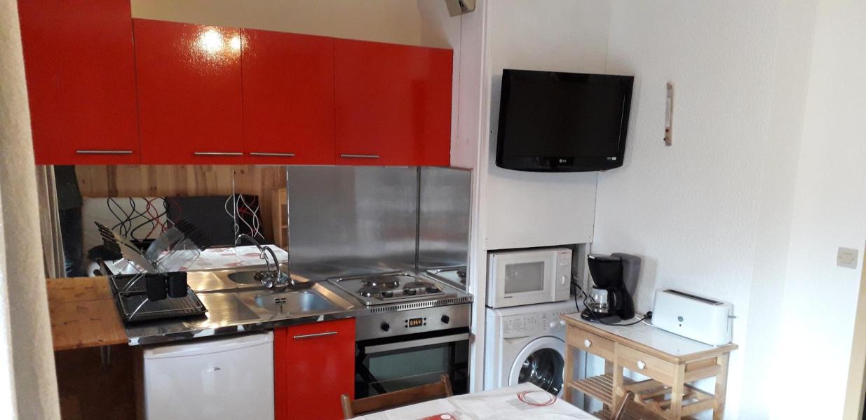 Vakantie in de bergen Studio cabine 4 personen (312) - Résidence la Croix du Sud - Valloire - Keukenblok