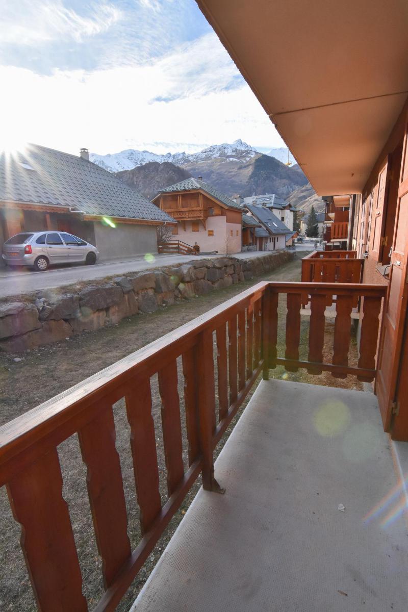 Vacances en montagne Studio cabine 4 personnes (209) - Résidence la Croix du Sud - Valloire - Balcon