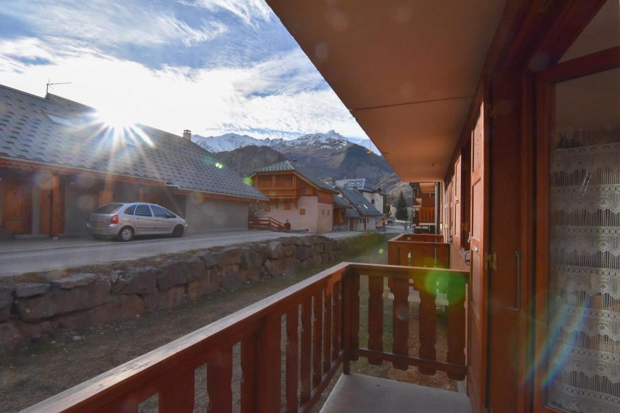 Vacances en montagne Studio cabine 4 personnes (209) - Résidence la Croix du Sud - Valloire - Balcon