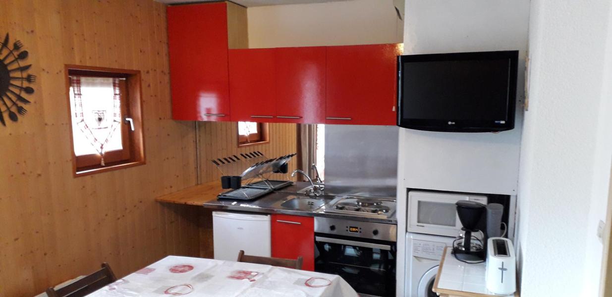 Vacances en montagne Studio cabine 4 personnes (312) - Résidence la Croix du Sud - Valloire - Kitchenette